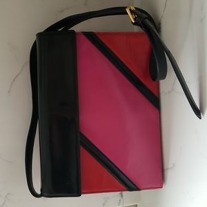 YvesSaintLaurent TriColor bag/clutch